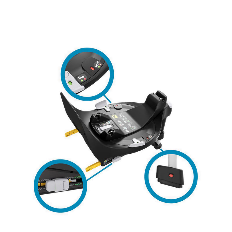 MAXI-COSI FAMILYFIX 360 BLACK - MXI8043010110