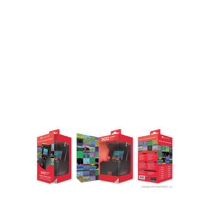 MY ARCADE RETRO ARCADE MACHINE X (300 IN 1) - MYADGUN-2593