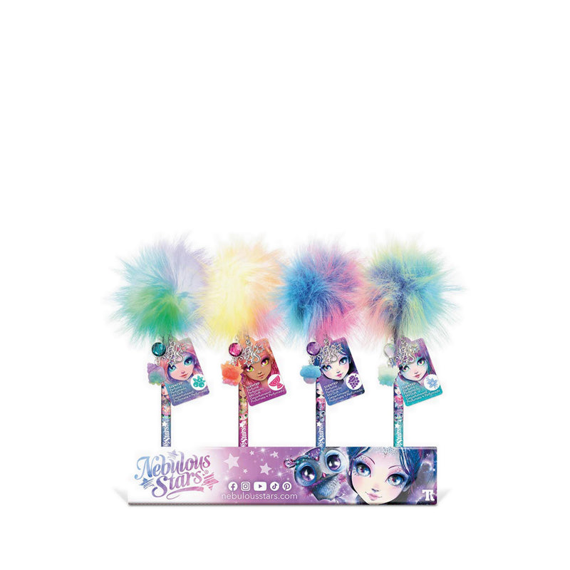 Nebulous Stars Scented Pom Pom Pen Assortment - NBU11511
