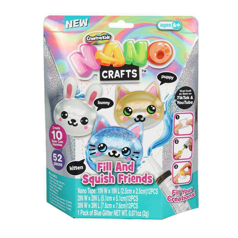 Nano Craft Fill & Squish Friends - NNC65523