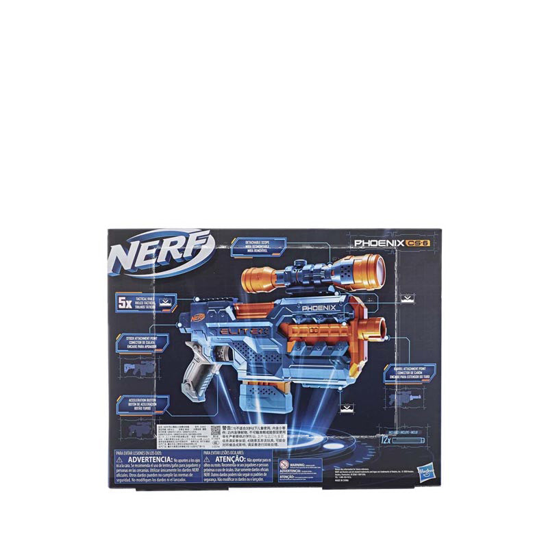 Nerf Elite 2.0 Phoenix CS-6 Motorized Blaster - NRRE9962