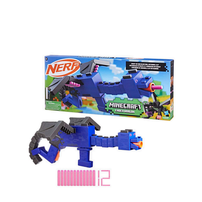Nerf Minecraft Ender Dragon Dart Blaster - NRRF7913
