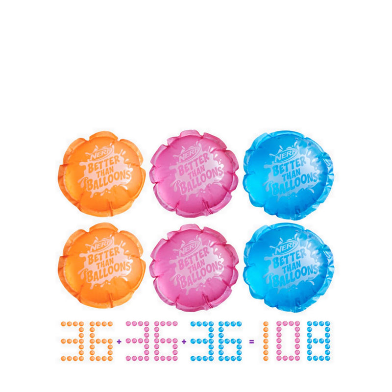 Nerf Better Than Balloons Brand (108 Pods)