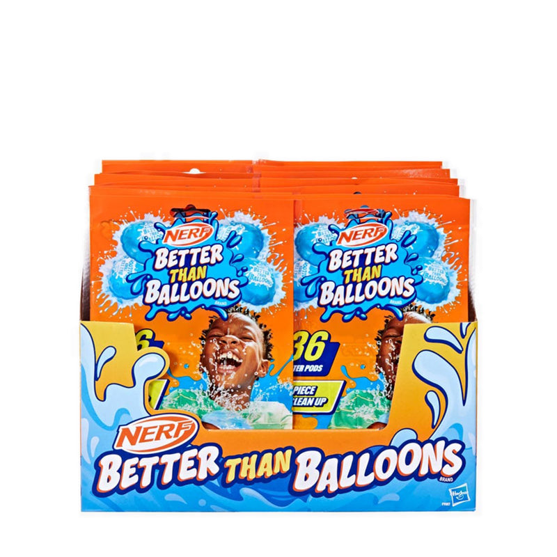 Nerf Better Than Balloons Brand (36 Pods) - NRRF9007
