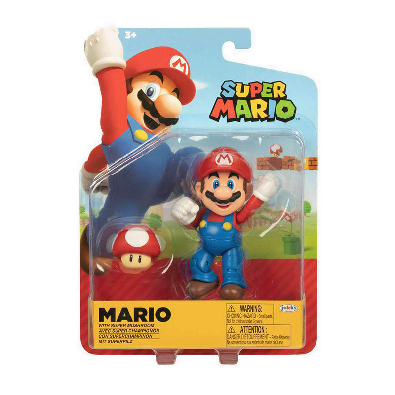 Nitendo Super Mario Nitendo Super Mario 4In Mario - NTM41542I