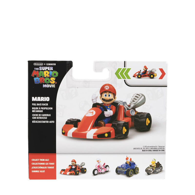 The Super Mario Bros Movie 2.5” Figure with Pull Back Racer – Mario - NTM41768I