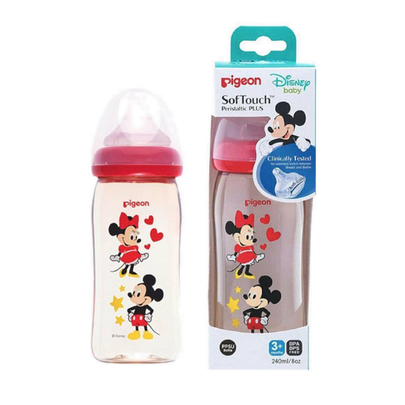 PIGEON 240ML MICKEY DISNEY WITH PLUS NIPPLE - PGOPR010208