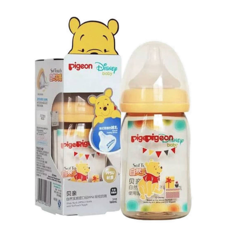 PIGEON 160ML POOH DISNEY WITH PLUS NIPPLE - PGOPR010209