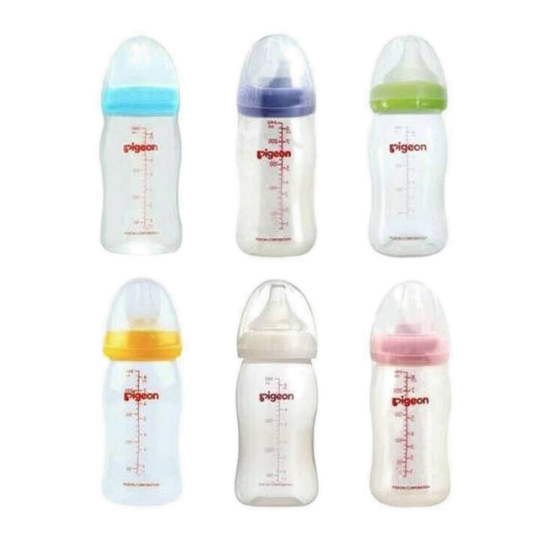 PIGEON PP WIDE NECK 240 ML WITH PLUS NIPPLE - PGOPR010318