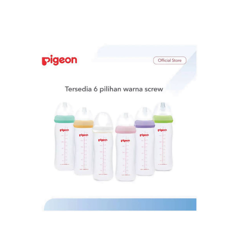 PIGEON PP WIDE NECK 330 ML WITH PLUS NIPPLE - PGOPR010399