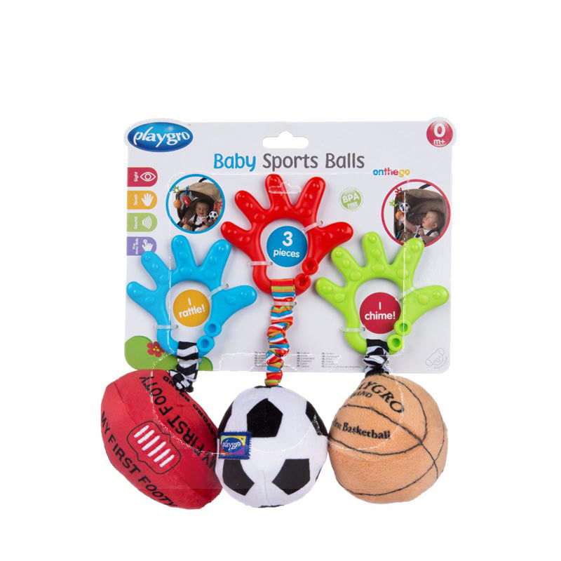 Playgro BABY SPORT BALLS - PYG105549MTI