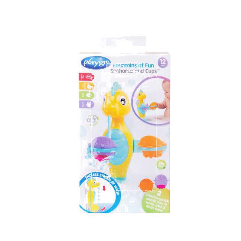 Playgro FOUNTAINS OF FUN SEAHORSE AND CUPS - PYG128780MTI