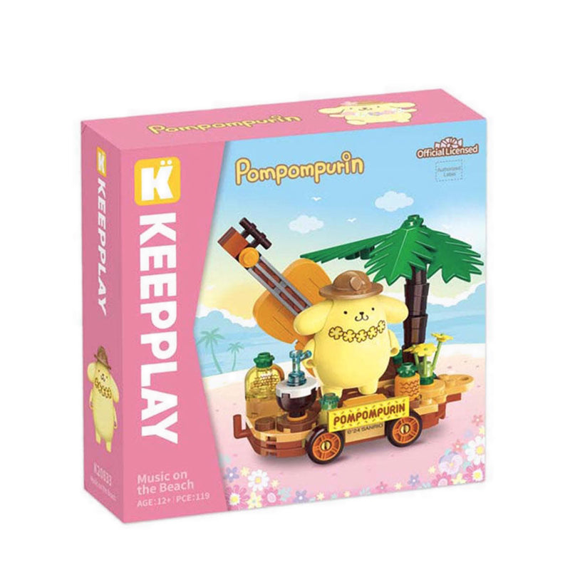 Pompompurin Music on the Beach - QMNK20833