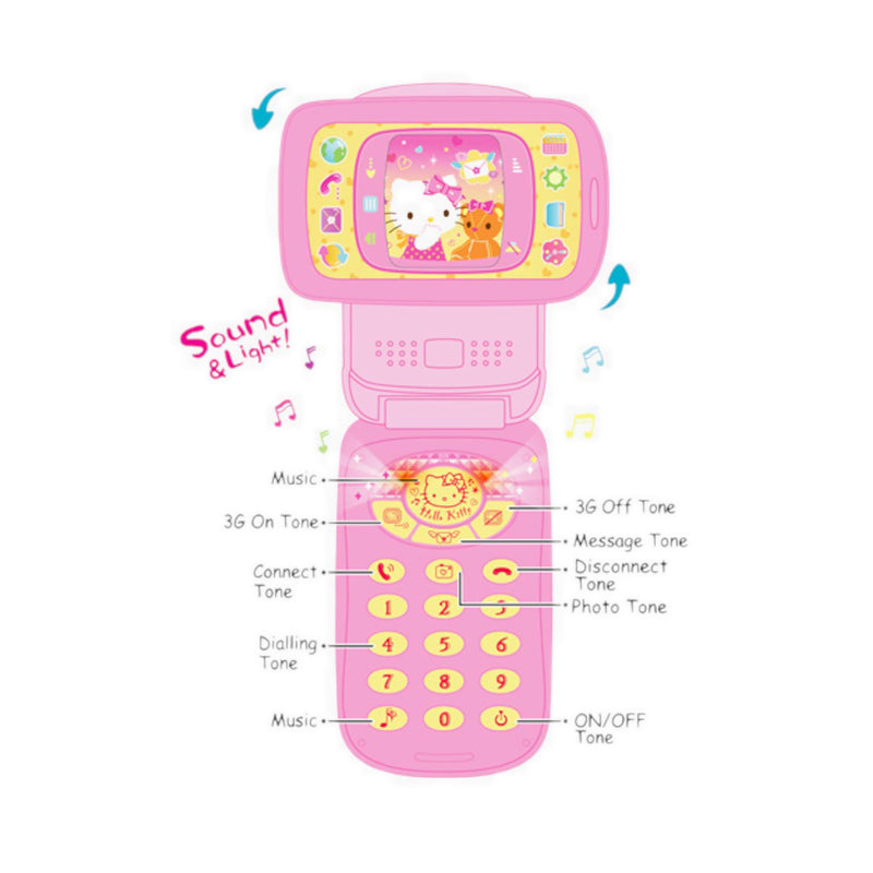 Daniel & Co Hello Kitty Turn Turn Phone - SA3KT-50049
