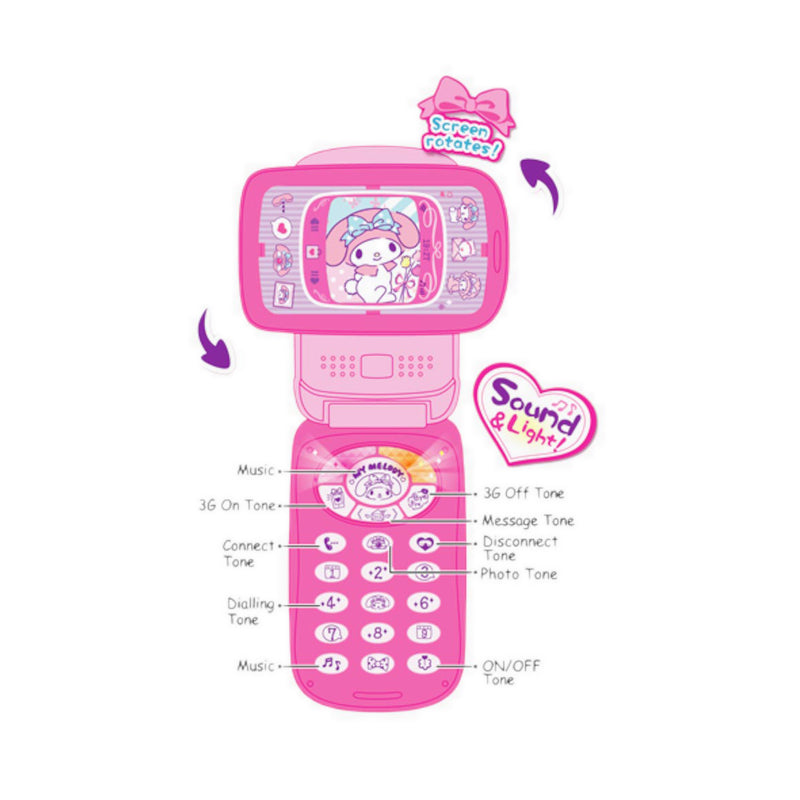 Daniel & Co My Melody Turn Turn Phone - SA3MM-58025