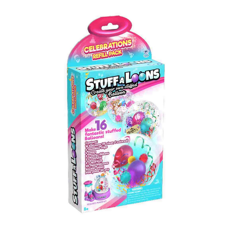 STUFF-A-LOONS - Theme Refill Large Box - Celebrations SFOBG36626EMWKSA