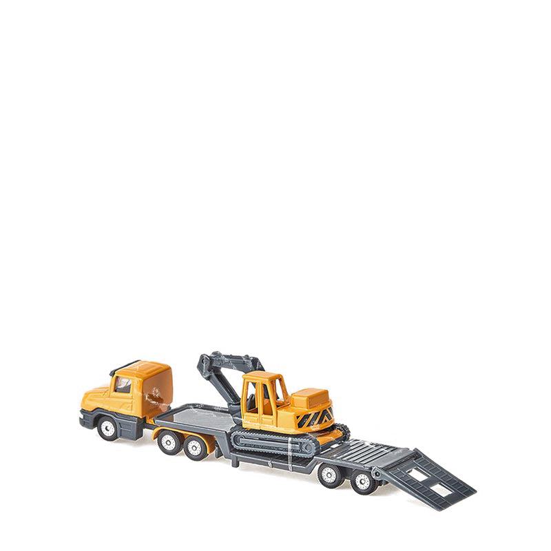 SIKU LOW LOADER WITH EXCAVATOR - SIK1611