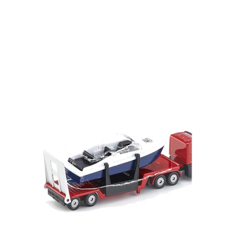 Siku Low Loader With Boat -SIK1613
