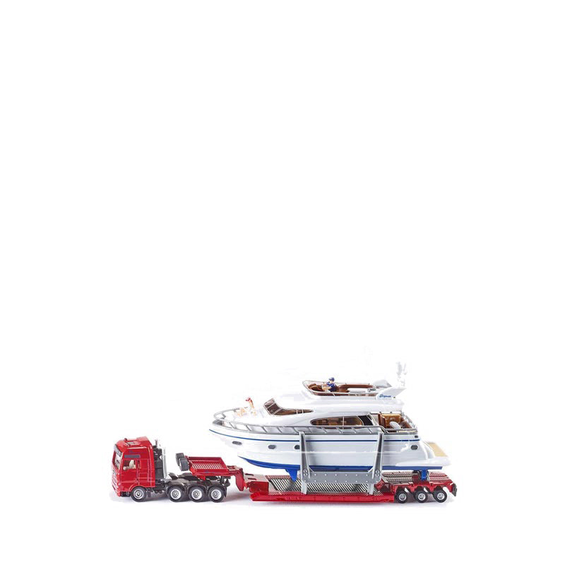SIKU HEAVY HAULAGE TRNSPRTR WITH YACHT - SIK1849
