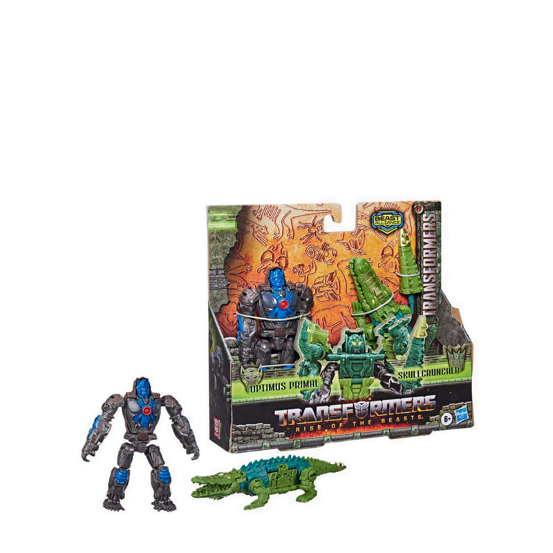 Transformers: Rise of the Beasts Beast Alliance Beast Combiners 2-Pack Optimus Primal & Skullcruncher - TFOF4619