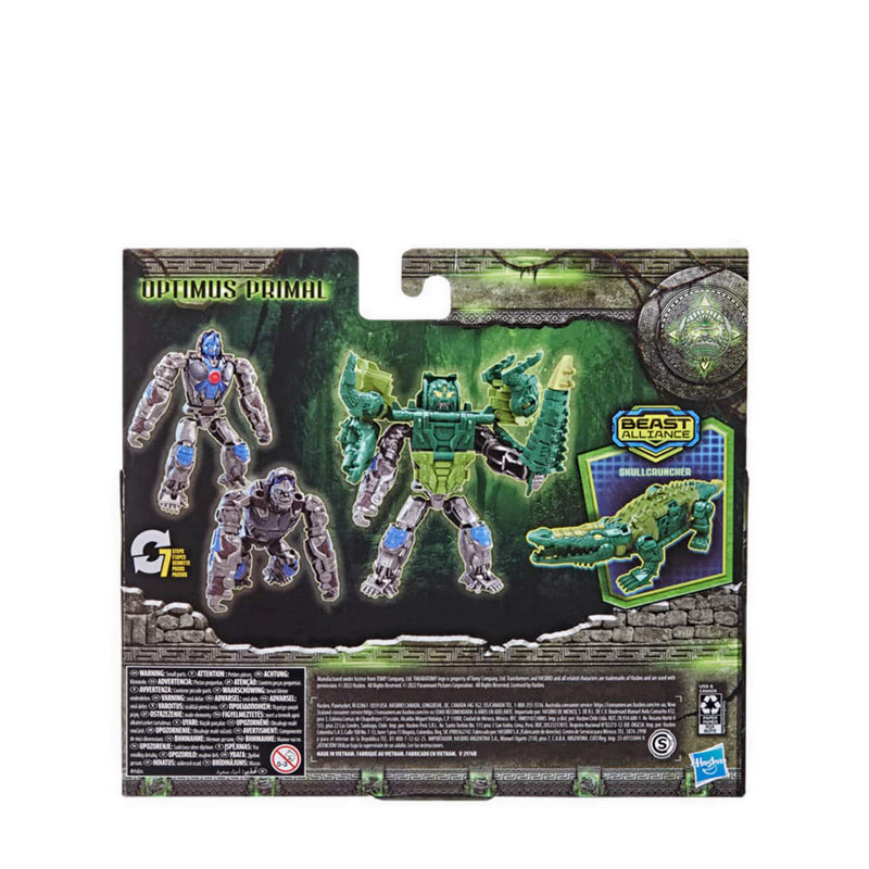 Transformers: Rise of the Beasts Beast Alliance Beast Combiners 2-Pack Optimus Primal & Skullcruncher - TFOF4619