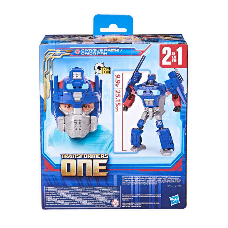 Transformers One 2 in 1 Optimus Prime (Orion Pax) Mask Action Figure - TFOF9182