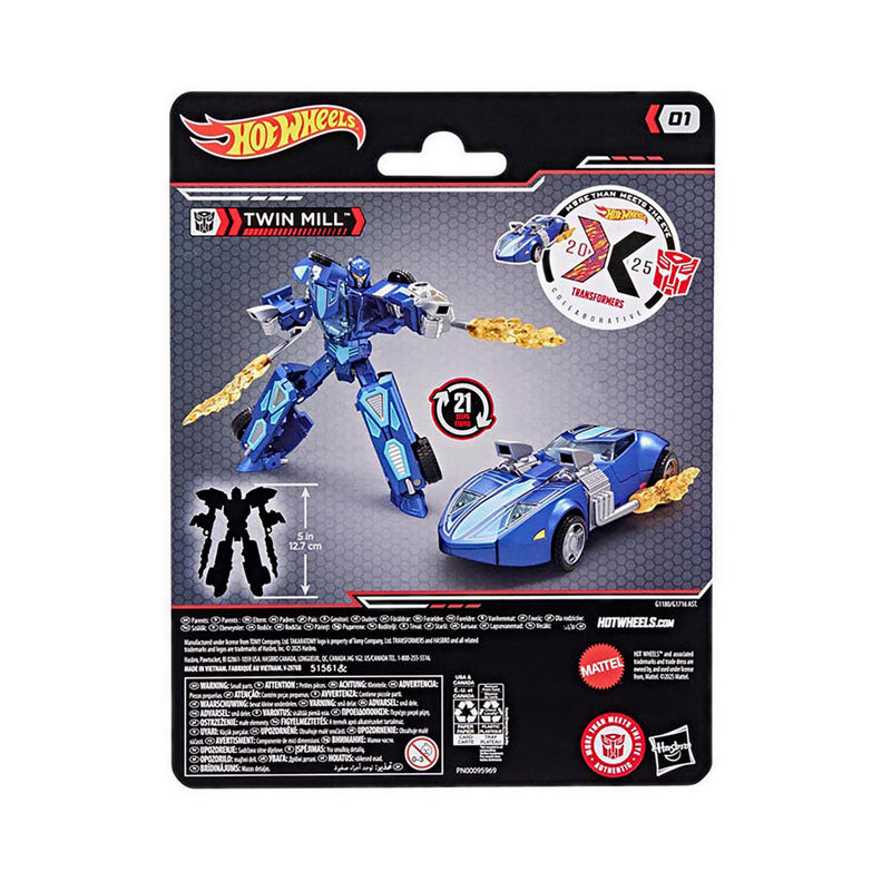 Transformers Colllab Hot Wheels x Transformers Twin Mill - TFOG1180