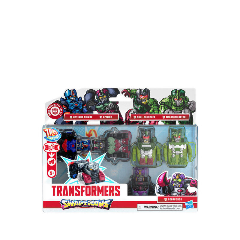 Transformers Swapticons Wild Jungle Mission 5-Pack - TFOG1341