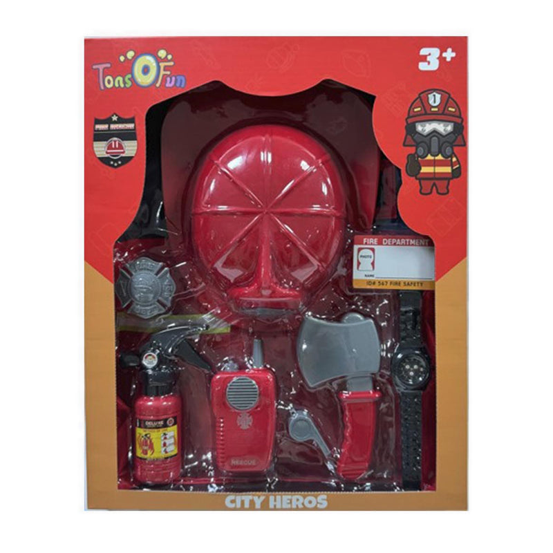 TONS O'FUN ROLEPLAY FIREFIGHTER PLAYSET - TFPHW24062754