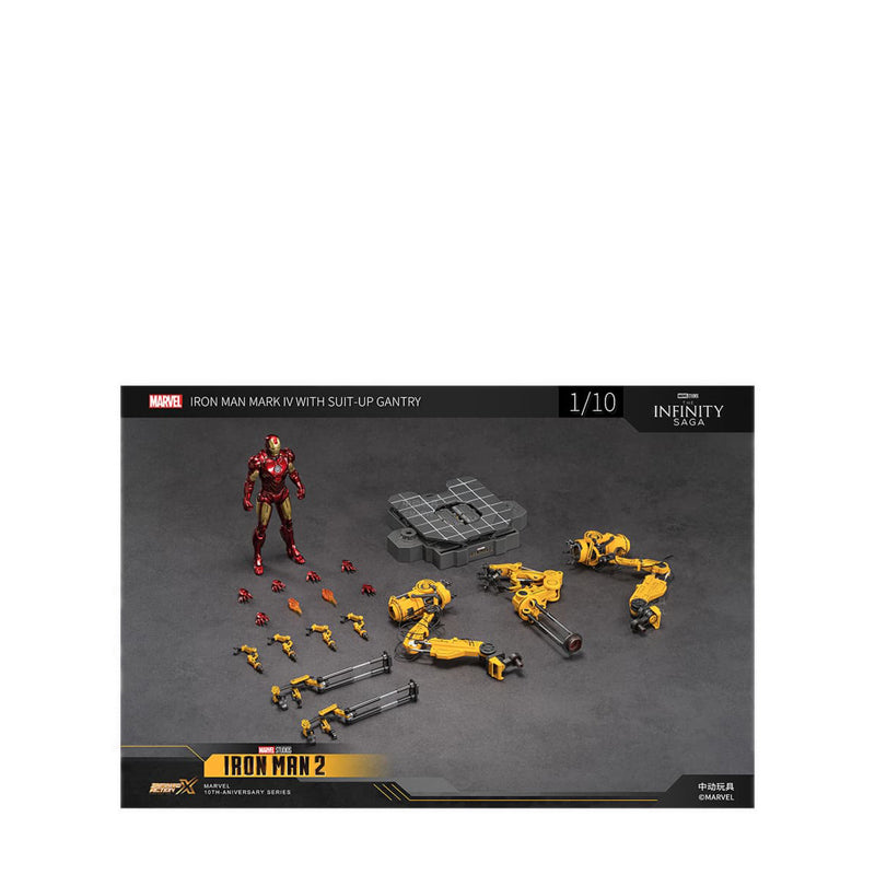 Marvel ZD Toys Ironman MK4 Suit-up Gantry - ZDT1918