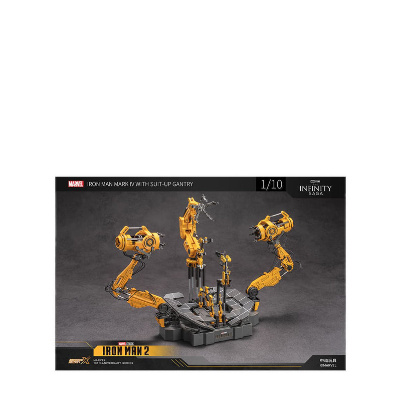 Marvel ZD Toys Ironman MK4 Suit-up Gantry - ZDT1918