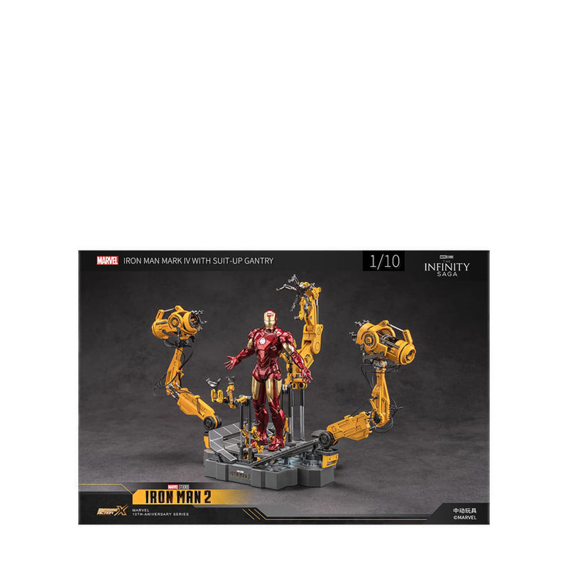 Marvel ZD Toys Ironman MK4 Suit-up Gantry - ZDT1918