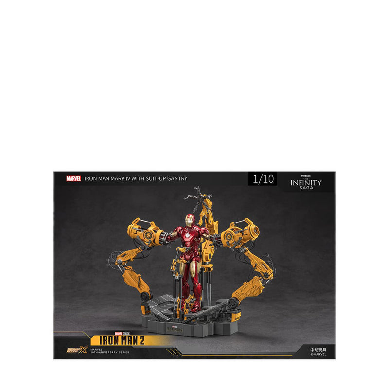 Marvel ZD Toys Ironman MK4 Suit-up Gantry - ZDT1918