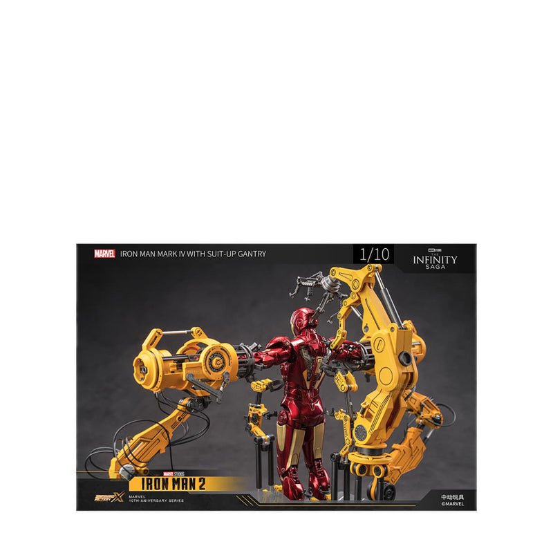 Marvel ZD Toys Ironman MK4 Suit-up Gantry - ZDT1918