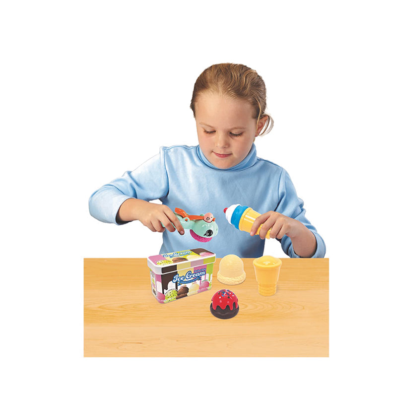 ZOO TROOP ICE CREAM CONE PLAYSET 8 PCS - ZTR59025