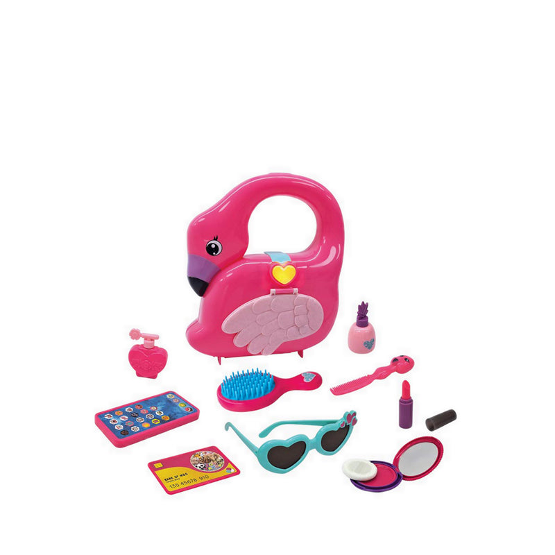 Zoo Troop FLAMINGO PURSE SET 10 PCS - ZTR59041