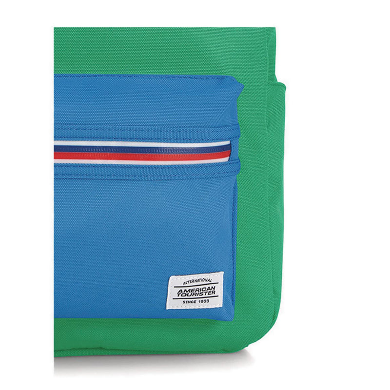 American Tourister CARTER BACKPACK 1 AS LAPTOP GREEN/BLUE