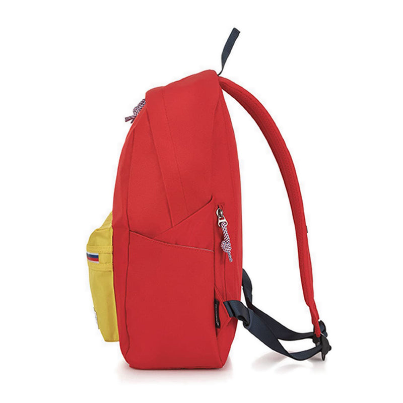 American Tourister CARTER BACKPACK 1 AS LAPTOP RED/YELLOW – Kidzstation