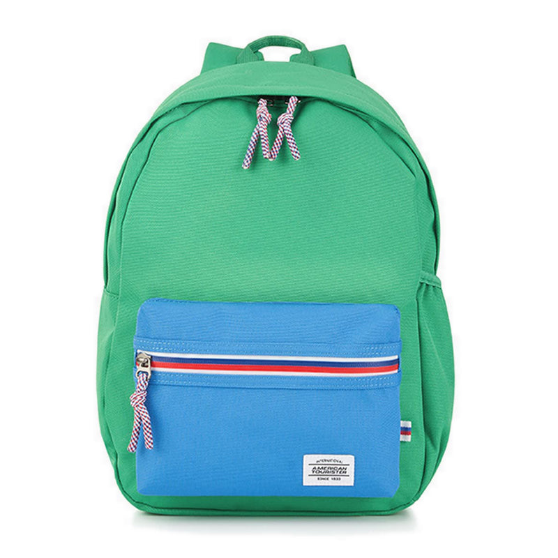 American Tourister LITTLE CARTER BACKPACK M AM GREEN/BLUE – Kidzstation