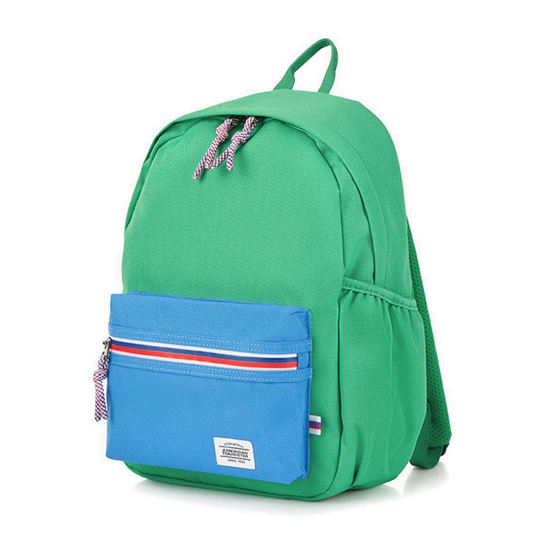 American Tourister LITTLE CARTER BACKPACK M AM GREEN/BLUE