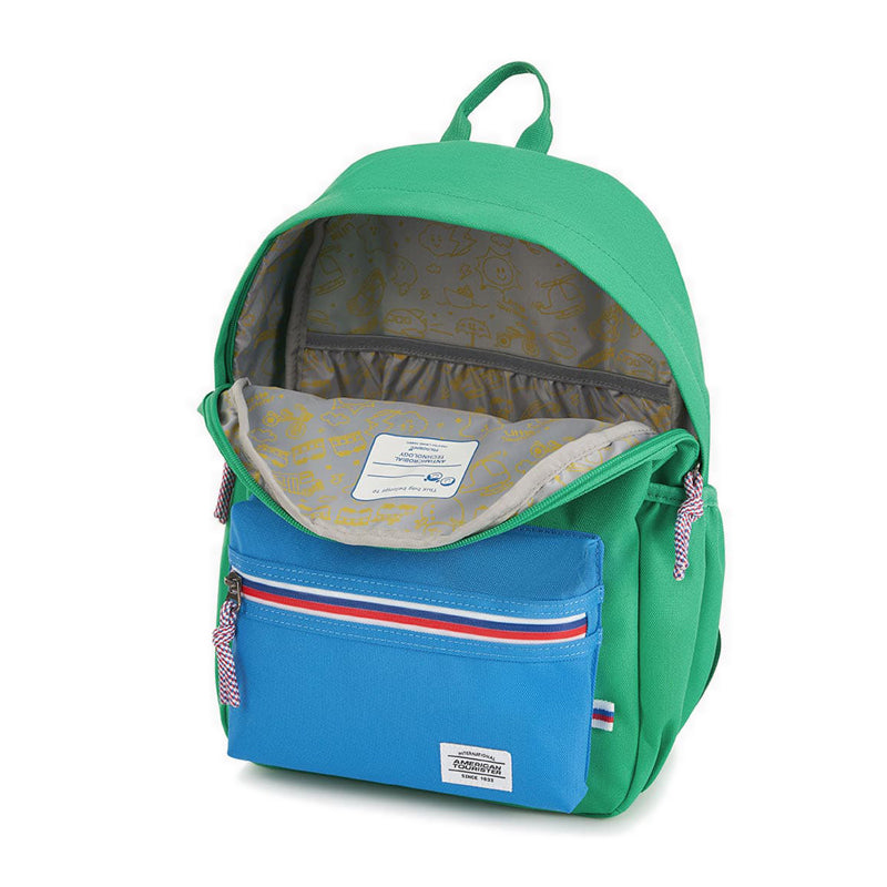American Tourister LITTLE CARTER BACKPACK M AM GREEN/BLUE