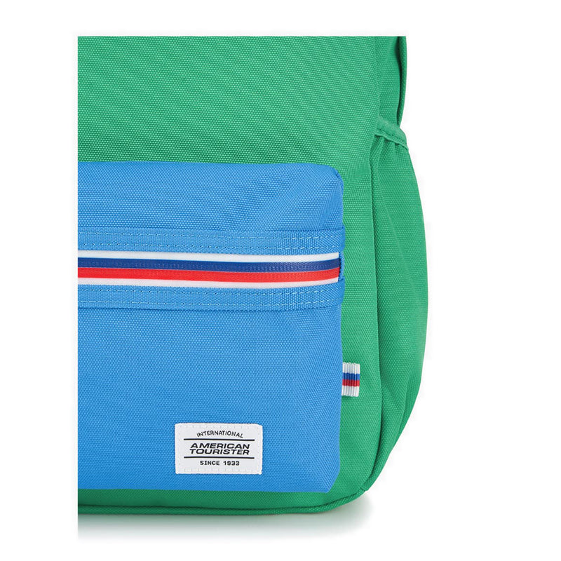 American Tourister LITTLE CARTER BACKPACK M AM GREEN/BLUE