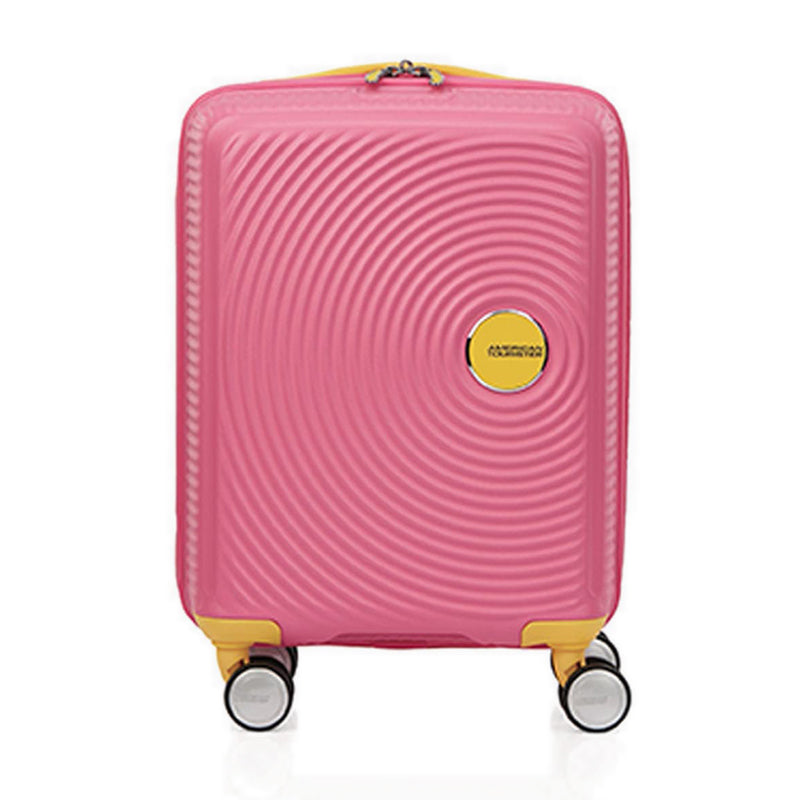 American Tourister LITTLE CURIO SPINNER 47/17 AM PNK/YELLOW