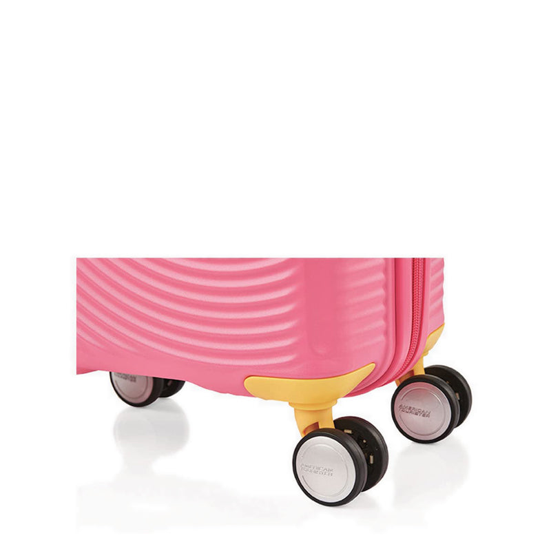 American Tourister LITTLE CURIO SPINNER 47/17 AM PNK/YELLOW