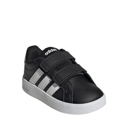 adidas Grand Court 3.0 Kids Sneakers Shoes - Black
