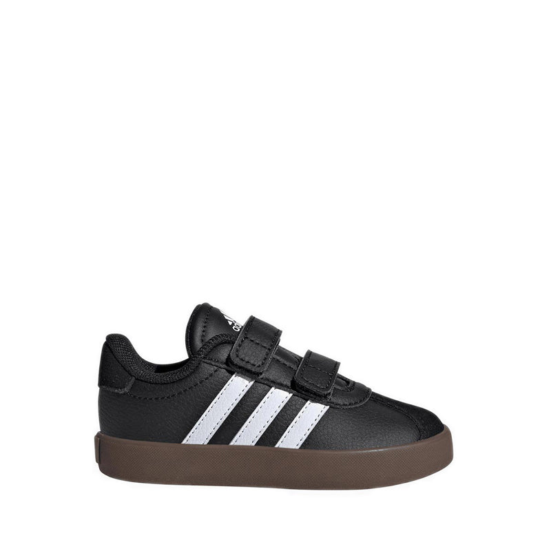 adidas VL Court 3.0 Kids Sneakers Shoes - Black