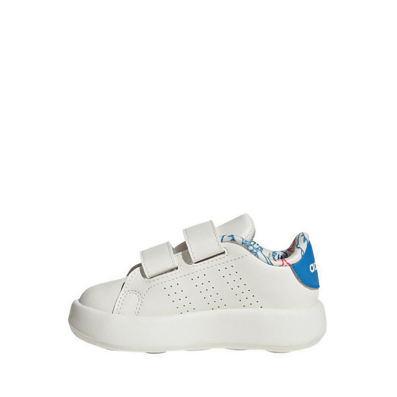 adidas Advantage Dino Kids' Infant Sneakers Shoes - Off White/Bright Royal/Semi Lucid Red