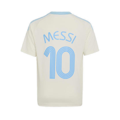 adidas Messi Tiro League Unisex Jersey Kids - Off White - Off White