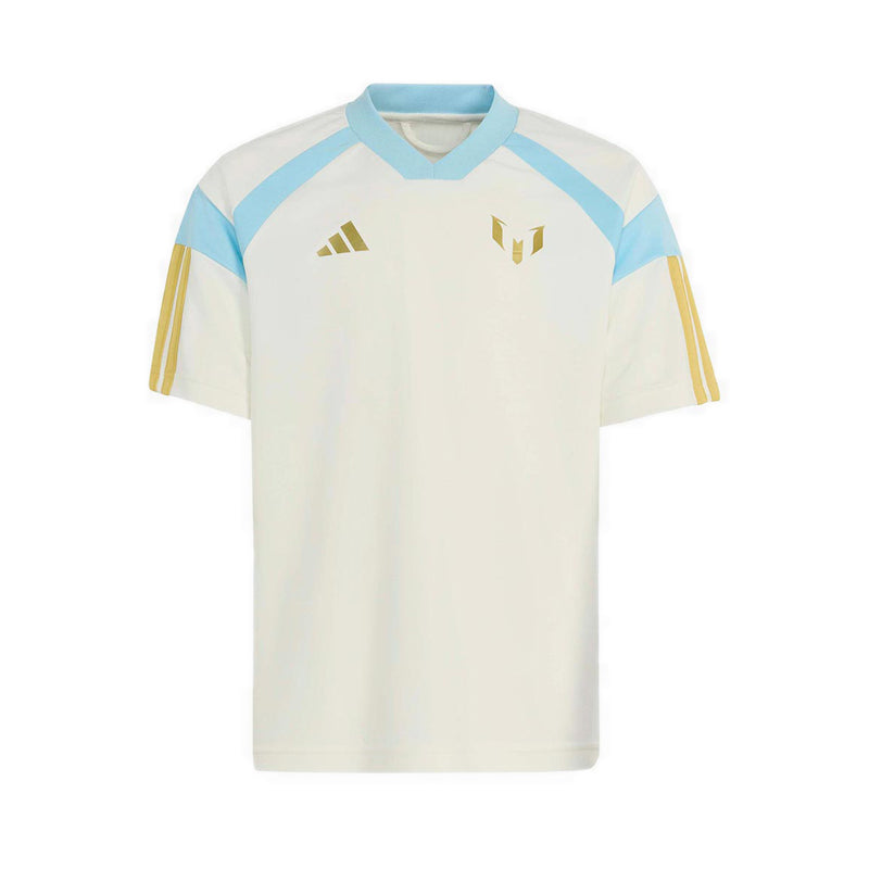 adidas Messi House Of Tiro Unisex T-Shirt Kids - Off White - Off White