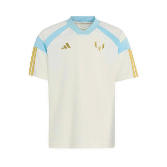 adidas Messi House Of Tiro Unisex T-Shirt Kids - Off White - Off White